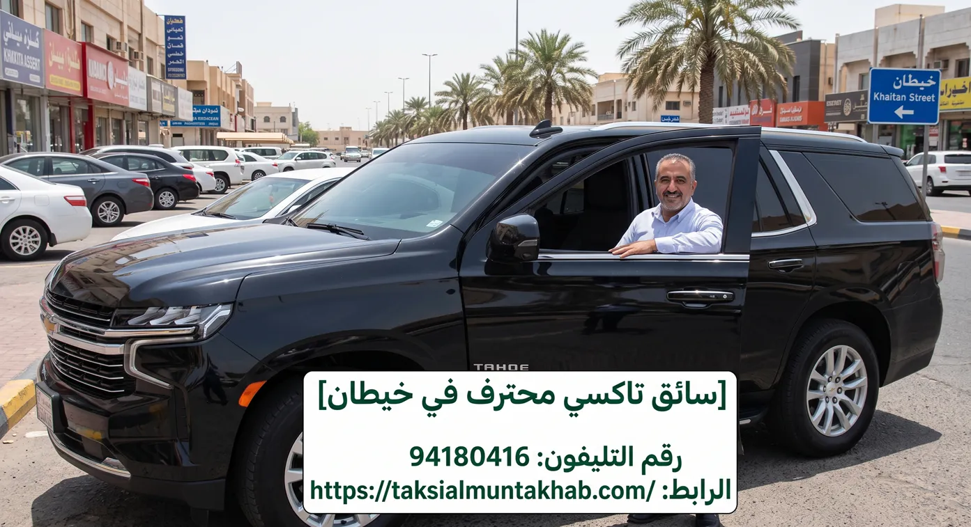 سائق تاكسي محترف خيطان